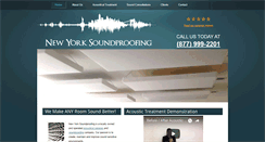 Desktop Screenshot of newyorksoundproofing.com